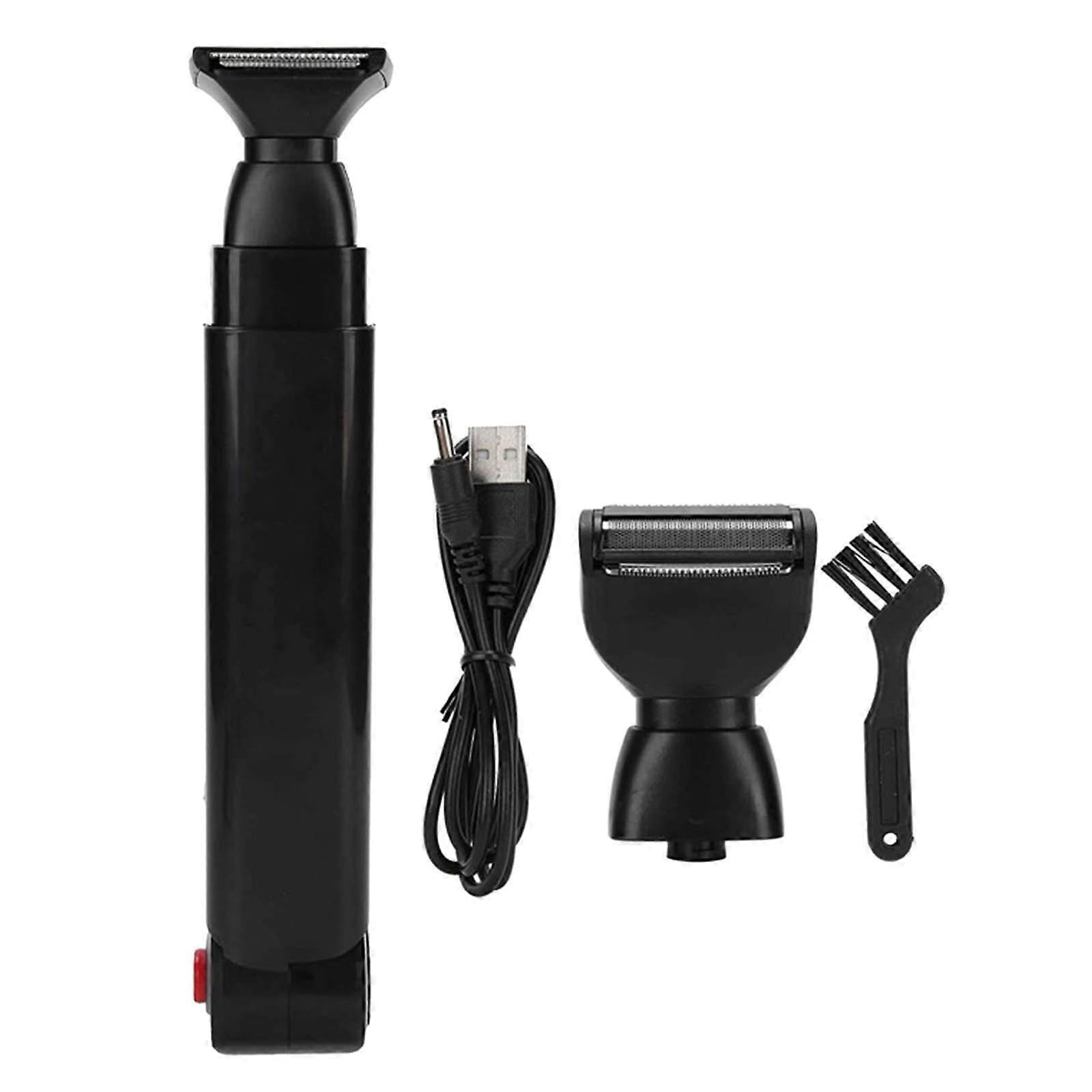 Compatible Men's Back Shaver USB Charging Back Shaver Double Head Back Hair Remover Electric Shaver Back Shaver_Perfect Gift