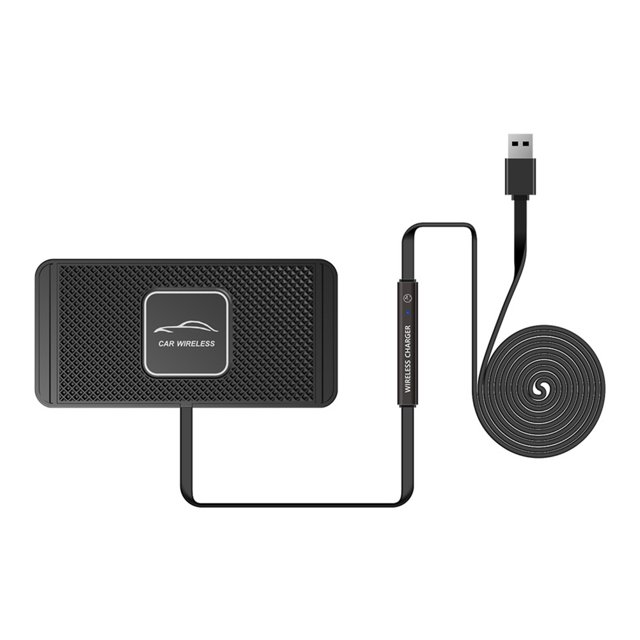 10W Fast Charger Qi Wireless Charger Car Charging Pad for Samsung 8Plus S7 S9 S6 Note8