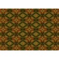 thumbnail image 1 of Ahgly Company Tapis d'Intérieur Rectangulaire Transitionnel Rouge Nuit Lavable à la Machine, 5 Pieds x 8 Pieds, 1 of 7