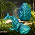 thumbnail image 4 of Birdeem Fish Tank Decorations, Fish Tank Decoration, Sharks Ornament Fish Tank Coffee Table Ornament All Joint Movable Standing Small Gift, Shark Tank Products, 4 of 5