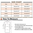 thumbnail image 3 of Kelon Nuisettes et Chemises de Nuit pour Femmes Liquidation Nuisette Femme Grande Taille Robe de Nuit Décontractée Robe de Nuit pour Femmes Grande Taille Mignonne Imprimé de Noël Manches Longues Col Rond Extensible Ample, 3 of 6