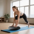 thumbnail image 3 of Extra Thick Inflatable Yoga Mat for Fitness Training with Non and Carrying Strap Portable Gym Floor Mat for Home and Workouts, 3 of 4