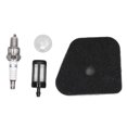 thumbnail image 2 of Kit de Réparation de Filtre à Air, Filtre à Air en Coton Filtre à Carburant Set Force Fiable pour Tondeuse à Gazon, 2 of 8