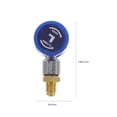 thumbnail image 2 of EIGTHTAIL R134A Adapter Quick Coupler Connector Kit Ac Hose Recharge Fittings Gas Car Refrigerant Conditioning Air Adapters Hvac, 2 of 6