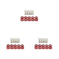 thumbnail image 3 of Thinsony Vis de Joint de Modification de Voiture Résistantes à l'Usure pour des Améliorations de Voiture Durables Vis Rouge 3Set, 3 of 6