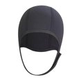 thumbnail image 3 of kurtrusly 3mm Neoprene Scuba Diving Hat Protection Ear for Rafting Underwater Unisex black, 3 of 9