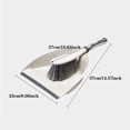 thumbnail image 3 of Kitchen Cleaning Supplies - Household Tabletop Dustpan Set for Kitchen Small Tabletop Dustpan and Brush Multifunctional Soft Hair Dustpan Combo for Efficient Debris Removal, 3 of 8