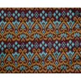 thumbnail image 4 of oneOone Polyester Lycra Fabric Swirl Ikat Print Fabric By The Yard 56 Inch Wide, 4 of 4