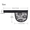 thumbnail image 4 of transemion 5pcs Hair Net for Making Ponytail Weaving Net Wig Caps Hair Accessories black, 4 of 9