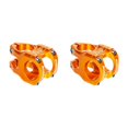 thumbnail image 2 of mmirethe Mountain Bike Handlebar - Durable And Lightweight For Easy Maneuvering Adjustable Bike Handlebar orange 2Set, 2 of 6