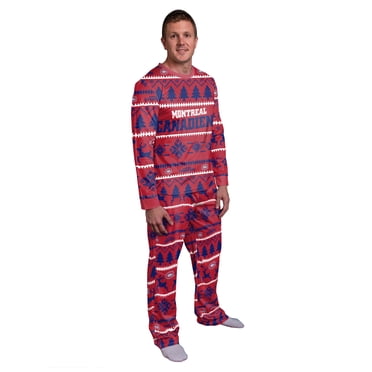 Ensemble de Pyjama pour Hommes Canadiens de Montréal LNH à Motif Textuel