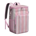 thumbnail image 1 of Rustic Style Cooler Backpack - 20L Insulated Soft Cooler Bag, Vintage Design for Picnic & Beach, 1 of 6