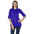 thumbnail image 1 of Robe Tunique Décontractée Boho pour Femmes, Vêtement en Coton, Robe d'Été, 1 of 4