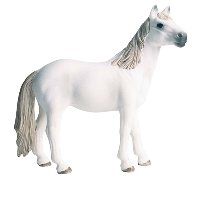TIELUTT Figurine de Cheval Jouet Réaliste de 5 Pouces Peinte à la Main pour Enfants de 5 Ans et Plus / Figurine d'Animal Éducative Durable Numéro Bots Véhicules Réaction Sombre Figurines Vêtements de Larve 52toys Rouge One Figurines d'Action