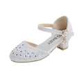 thumbnail image 1 of Baby Girl Childrens Rhinestone Decoration Princess Shoes Casual Buckle Sandals, 1 of 5
