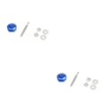 thumbnail image 1 of Transemion Car Modification Lightweight And Stylish Hood Lock Multiple Options Available blue DP16-25 2Set, 1 of 6