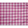thumbnail image 4 of oneOone Polyester Lycra Fabric Gingham Check Decor Fabric Printed BTY 56 Inch Wide, 4 of 4