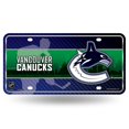 thumbnail image 1 of Vancouver Canucks Metal License Plate, 1 of 2