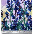 thumbnail image 3 of oneOone Cotton Poplin Fabric Watercolor Flower Panel Print Sewing Fabric BTY 56 Inch Wide, 3 of 3