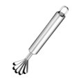thumbnail image 3 of 2 Pcs Coconut Shaver Stainless Steel Fish Scale Scraper Fish Skin Brush Peeler Fish Cleaning Tool Kitchen Gadget, 3 of 8