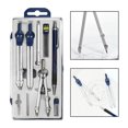 thumbnail image 2 of fastboy 9PCS Professional Drawing Compass Math Geometry Tool Circles Zinc Alloy Set, 2 of 5