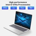 thumbnail image 2 of HP 2025 New 15.6" HD Touchscreen Laptop, Intel i3-1315U, 64GB RAM, 2TB SSD, AI Copilot, HDMI Cable, US Version KB, For Business & Student, Windows 11, 2 of 6