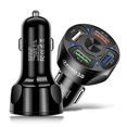 thumbnail image 4 of EGNMCR 4 In 1 3.1A QC 3.0 Adapter Wireless Bluetooth Fast Charging Car Mobile Phone Charger 4 USB Ports Universal USB Charge, 4 of 5