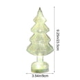thumbnail image 3 of Lksixu Crystal Christmas Tree, Christmas Decorations 9.3" Pre-lit Tabletop Christmas Tree Figurine with LED Lights, Battery Operated Glowing Xmas Tree Night Lamp Table Centerpiece for Holiday Party, 3 of 7