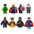 thumbnail image 1 of 60 Pack Superhero Toys, Ninja, My World, Building Blocks, Puzzle Assembled Toys-Week, 1 of 5