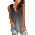 thumbnail image 1 of Cathalem T Shirt Women 2024 Summer Ribbed Knit Slim Fit Basic Solid Color Tee Tops,Black S, 1 of 5