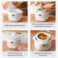 thumbnail image 4 of slow cooker,1 Quart Pot 24h Cooker 24h With Ceramic 200w Warmer Cooker 1 24h And Cooker 1-3 Quart 200w 24h Quart Slow Cooker And Cooker Warmer With Cooker Person Cooker Pot Person With, 4 of 6