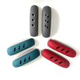 thumbnail image 4 of Oleegame 1PC Kitchen Utensils Set 5PCS Pot Ear Heat Insulation Clip High Temperature Pot Cover Steamer Stir Fry Soup Pot Hand Non Slip Sleeve Red, 4 of 4