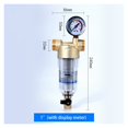 thumbnail image 1 of 40m High-efficiency Filtration Pre-filter Tap Water Household Whole House Central 3T Large Flow Pipe Backwashing Brass Filter, 1 of 7