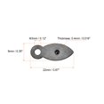 thumbnail image 2 of Unique Bargains Bouton Tournant de Cadre, Vis Plates en Métal 7/8 Pieds pour Accrocher des Photos, 30 Pcs (Noir), 2 of 3