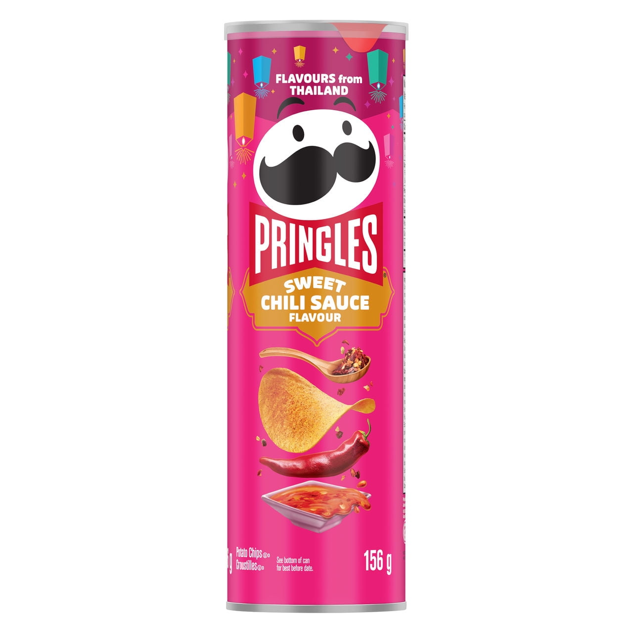 Pringles® Sweet Chili Sauce Flavour Potato Chips 156g