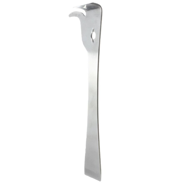 S SERENABLE Polished Stainless Steel Beehive Honey Scraper Tool for Beekeeper