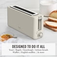 thumbnail image 4 of Martha Stewart 2 Slice Long Slot Toaster, Extra W, 4 of 9