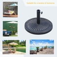 thumbnail image 4 of Outsunny 31 lbs Market Umbrella Base Holder, Bronze, 4 of 10