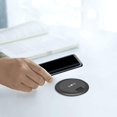 thumbnail image 3 of Transemion Embedded Wireless Charger Charging Base Tables Kitchen black Wooden for, 3 of 3