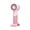 Pink, variant on Summer Special Savings Office Tools!Kyusrd Handheld Turbo Fan USB Rechargeable Silent Student Dormitory Office Portable Wind Turbine Fan