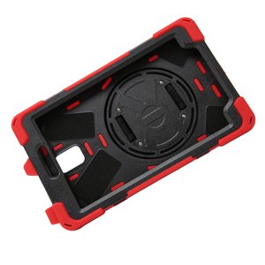 Tablet Case, Tablet Protective Case Silicone Hard PC 3 Layers Adjustable Strap  For Active 3 Tablet