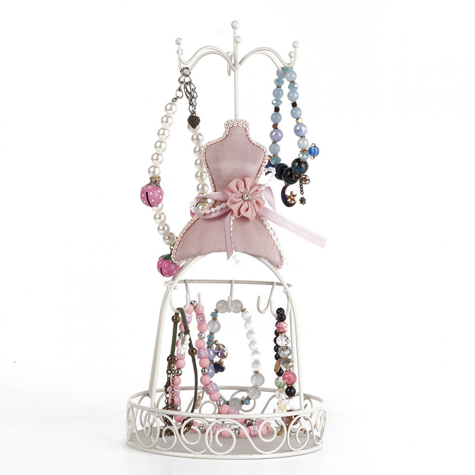 Cergrey Necklace Bracelet Display Rack Jewelry Hanger Holder Stand Showing Rack