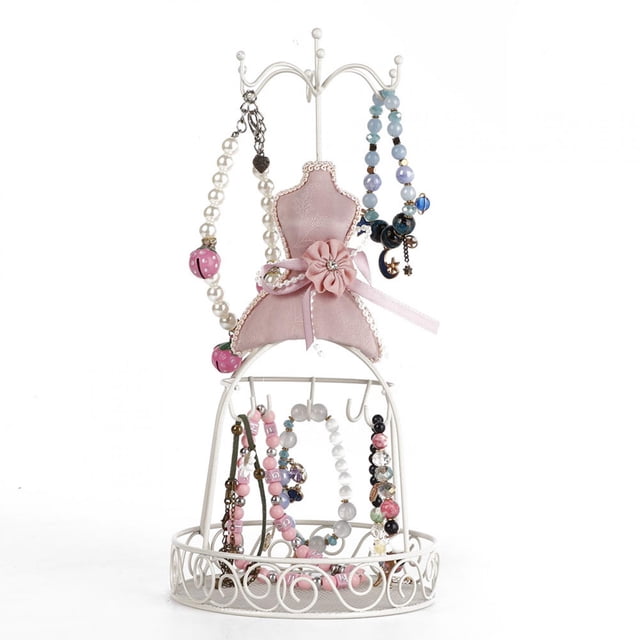 Cergrey Necklace Bracelet Display Rack Jewelry Hanger Holder Stand Showing Rack