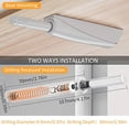 thumbnail image 4 of Magnetic Push Latches for Cabinet 2 Pack Recessed Cabinet Push Open Latch Push Touch Latch for Drawer Heavy Duty Push Release Latch Push to Open Latch, 4 of 5