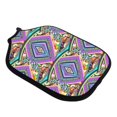 thumbnail image 4 of jinwen Neoprene Pickleball Paddle Covers Case Storage Carrier Wear Resistant Pickleball Geometry, 4 of 9