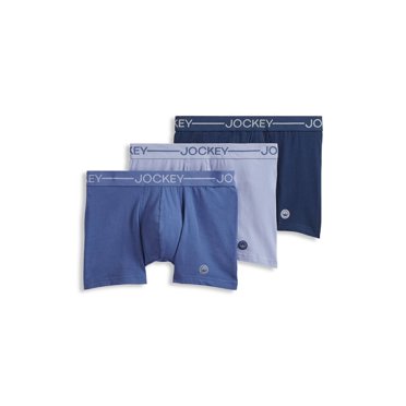 Jockey Boxeur-Brief Extensible en Coton Biologique pour Hommes 4 Po - Lot de 3