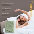 thumbnail image 2 of SGI Bedding 1000 TC Egyptian Cotton Bed Sheet Set - King Size Sheets 1000 Count Sheets for King Size Bed - Soft, Durable Sheets Cotton Sheets in 1000 TC 18" Deep Moss, 2 of 6