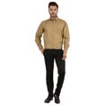 thumbnail image 2 of Bestman Solid Formal Button Down Shirt For Men Long Sleeve With Patch Pocket Business Wear, 2 of 7