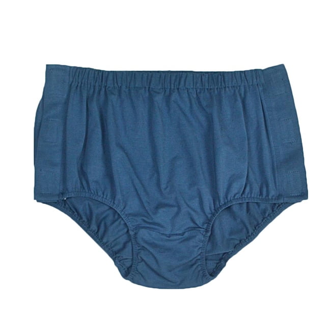 Esquirla Men's Breathable Cotton Underwear for Elder Patients Disability Incontinence 3XL