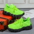thumbnail image 4 of Dakaela Chaussures de Marche pour Femmes à Enfiler Tennis Course Espadrilles 2025 Mode Décontractée Chaussures pour Femmes Vert 7.5, 4 of 8